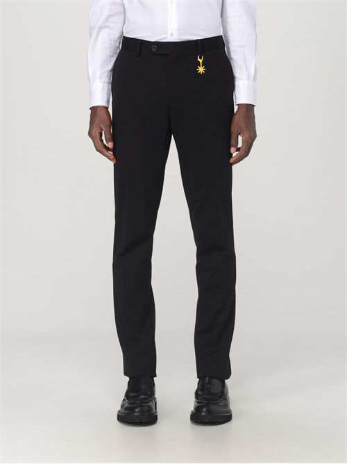 pantalone uomo nero